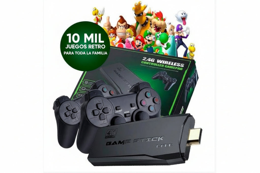 Consola Retro Game Stick 2 Controles