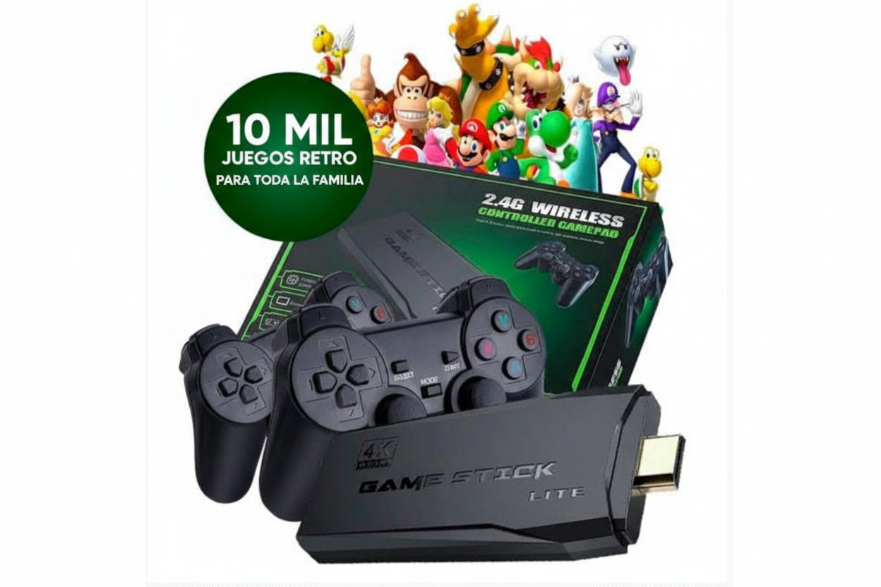 Consola Retro Game Stick 2 Controles