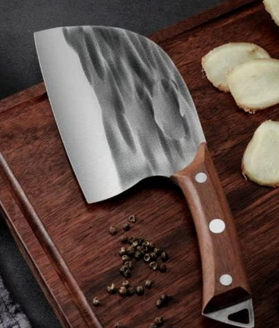 Cuchillo Profesional Hacha En Acero Inox