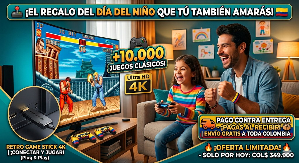 Game TV Stick 4K Consola De Videojuego