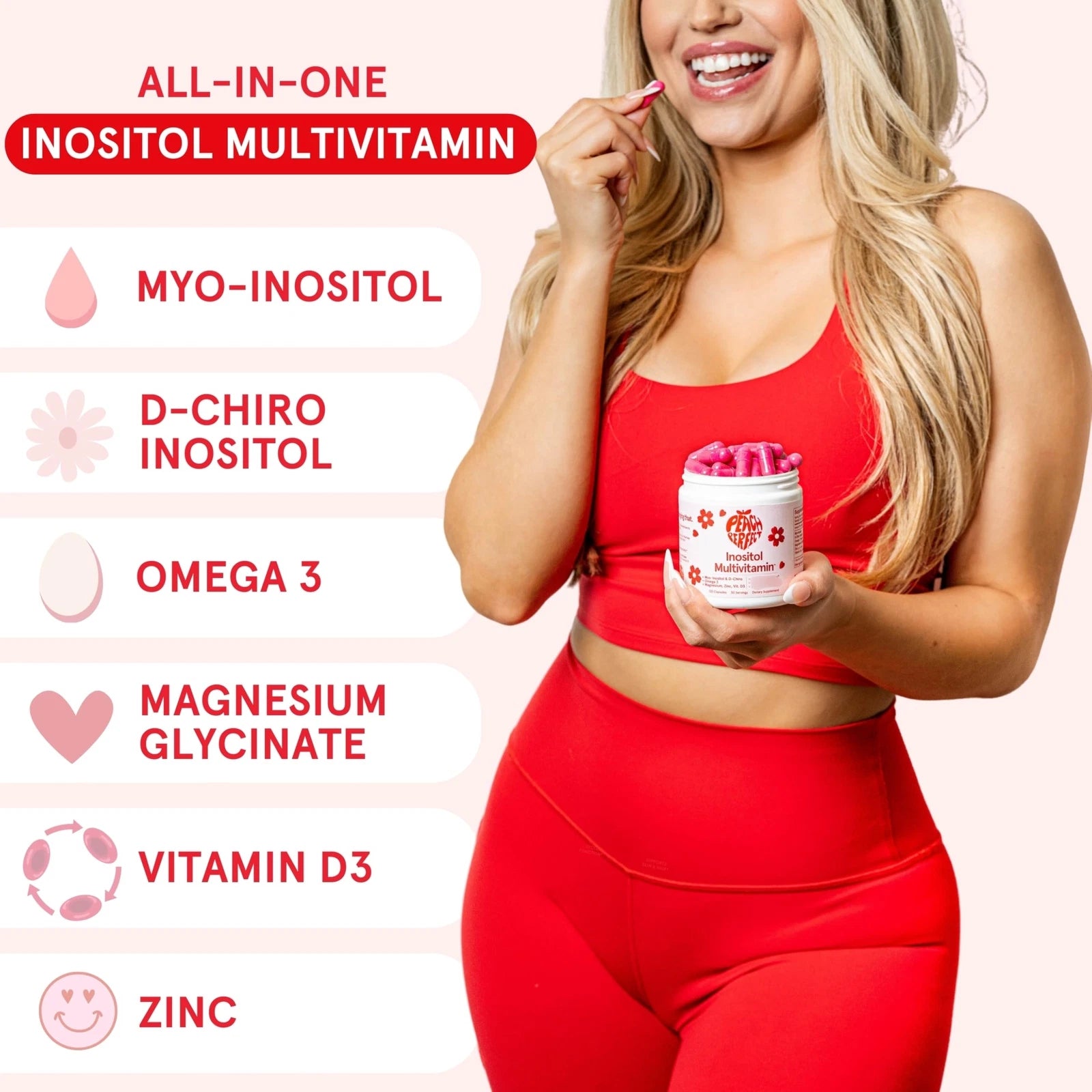 Inositol Peach Perfect 125g